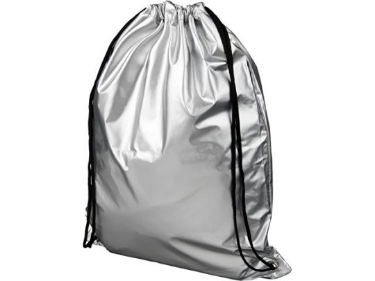 Блестящий рюкзак со шнурком Oriole, серебристый, арт. 019015903