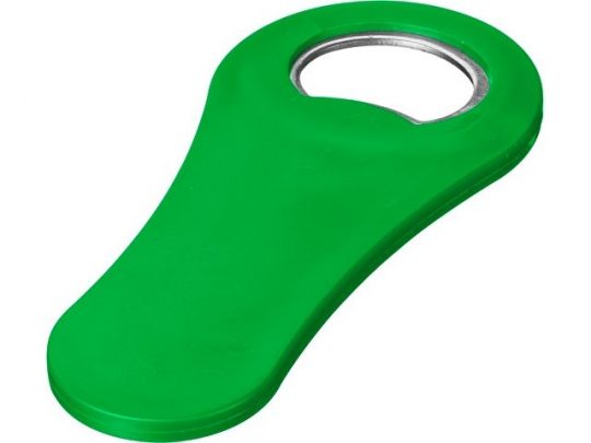 Магнитная открывалка для бутылок Rally, зеленый, арт. 019044403
