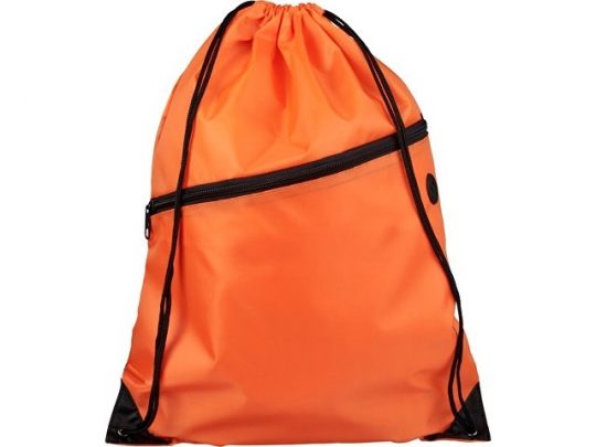 Рюкзак Oriole на молнии со шнурком, оранжевый, арт. 019017203