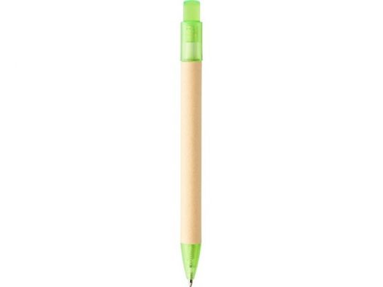 Шариковая ручка Safi из бумаги вторичной переработки, зеленый (синие чернила), арт. 019037103