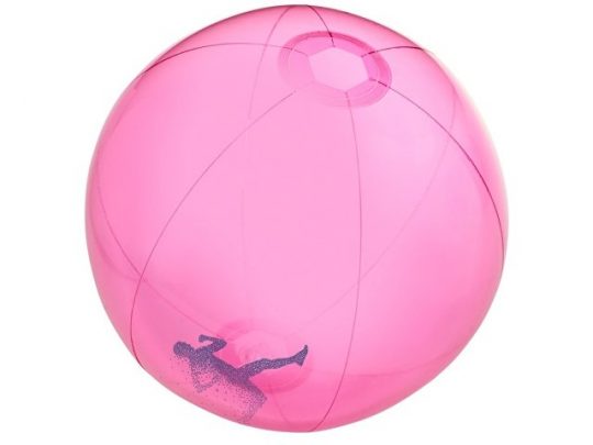 Мяч пляжный Ibiza, розовый, арт. 019064103