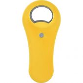 Магнитная открывалка для бутылок Rally, желтый, арт. 019044303