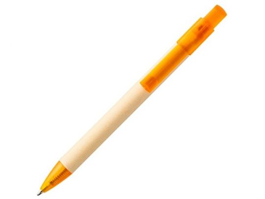 Шариковая ручка Safi из бумаги вторичной переработки, оранжевый (черные чернила), арт. 019035903