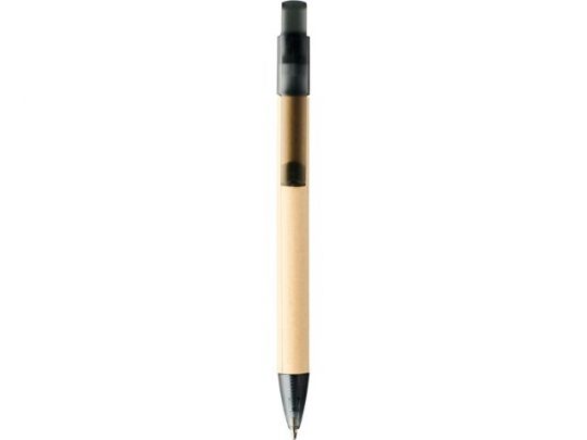 Шариковая ручка Safi из бумаги вторичной переработки, черный (черные чернила), арт. 019036203