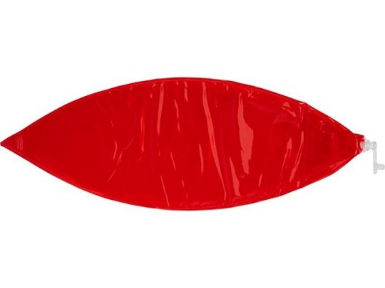 Мяч пляжный Ibiza, красный прозрачный, арт. 019064203