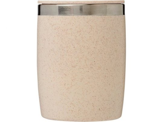 Чашка из пшеничной соломы Wey 400 мл с изоляцией, натуральный, арт. 019066603