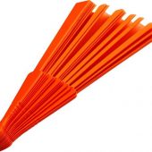 Складной ручной веер Maestral в бумажной коробке, оранжевый, арт. 019069303