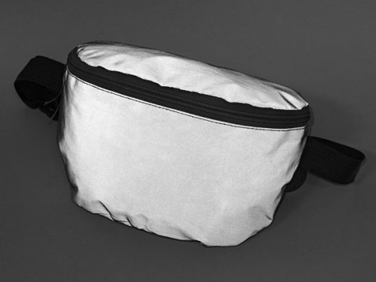 Светоотражающая сумка на пояс Reflector, серебристый, арт. 019065803