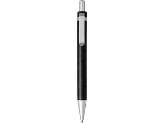 Шариковая ручка Tidore из пшеничной соломы с кнопочным механизмом, черный, арт. 019027003