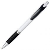 Шариковая ручка Turbo в белом корпусе, черный, арт. 018956903