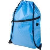 Рюкзак Oriole на молнии со шнурком, светло-синий, арт. 019017003
