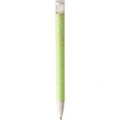 Шариковая ручка и держатель для телефона Medan из пшеничной соломы, зеленое яблоко (синие чернила), арт. 019034303