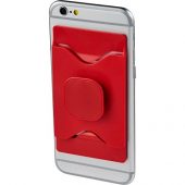 Держатель для мобильного телефона Purse с бумажником, красный, арт. 019045603