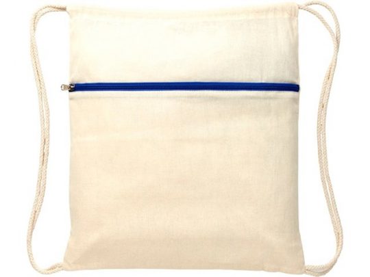 Рюкзак Oregon на молнии с кулиской, натуральный/синий, арт. 019016103
