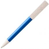 Шариковая ручка и держатель для телефона Medan из пшеничной соломы, cиний (синие чернила), арт. 019034603