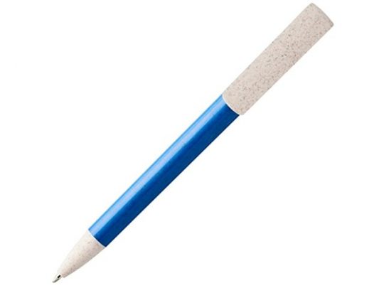 Шариковая ручка и держатель для телефона Medan из пшеничной соломы, cиний (синие чернила), арт. 019034603