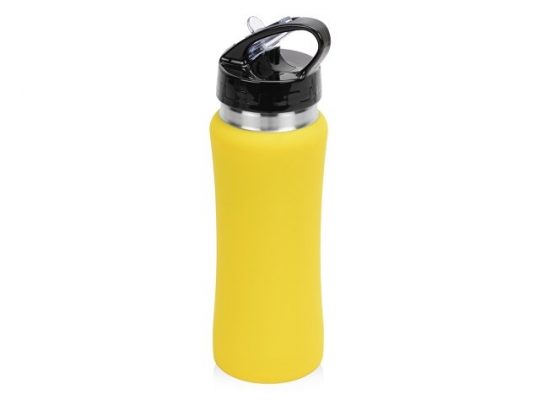 Бутылка спортивная Коста-Рика 600мл, желтый, арт. 019110703