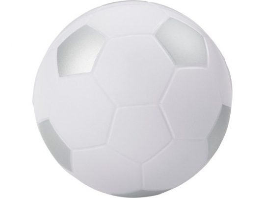 Антистресс Football, белый/серебристый, арт. 019011503