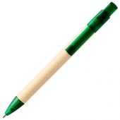 Шариковая ручка Safi из бумаги вторичной переработки, темно-зеленый (черные чернила), арт. 019036803