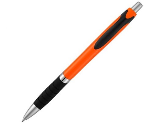 Однотонная шариковая ручка Turbo с резиновой накладкой, черный, арт. 018955003