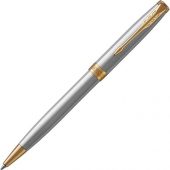Ручка шариковая Parker Sonnet Core Stainless Steel GT, серебристый/золотистый, арт. 019180703