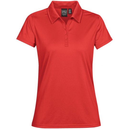 Рубашка поло женская Eclipse H2X-Dry красная, размер XXL