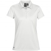 Рубашка поло женская Eclipse H2X-Dry белая, размер M