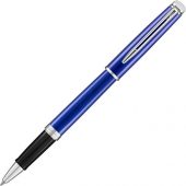 Ручка роллер Waterman Hemisphere Bright Blue CT F, синий/серебристый, арт. 019216203