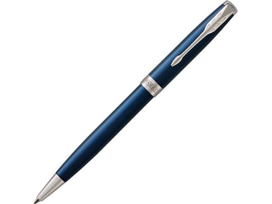 Ручка шариковая Parker Sonnet Core Subtle Blue CT, синий/серебристый, арт. 019180303