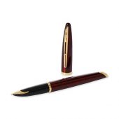 Ручка перьевая Waterman Carene Amber GT F, коричневый/золотистый, арт. 019215603