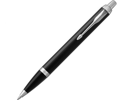 Ручка шариковая Parker IM Core Black CT, черный/серебристый, арт. 019178003