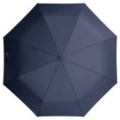 Зонт складной Unit Comfort, темно-синий c черной ручкой