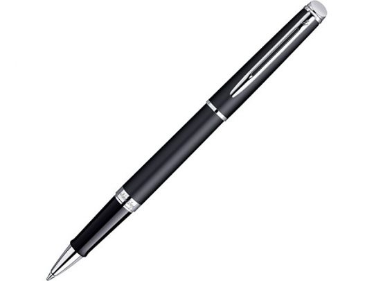 Ручка роллер Waterman Hemisphere Matt Black CT F, черный матовый/серебристый, арт. 019216103