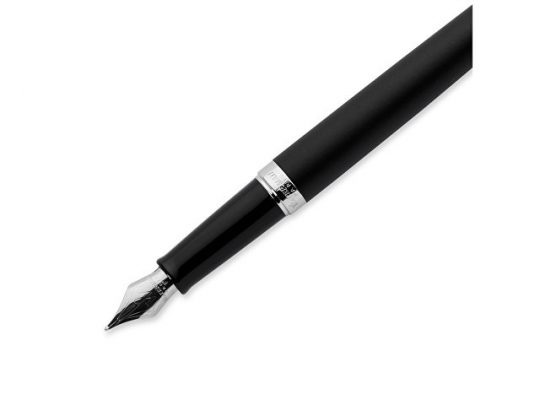 Ручка перьевая Waterman Hemisphere Matt Black CT F, черный матовый/серебристый, арт. 019196003