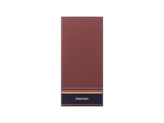 Внешний аккумулятор Rombica NEO ARIA Maroon, 10000мАч, Soft-touch, PD, QCharge, Type-C, бордовый/син, арт. 019140203