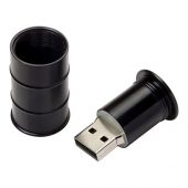 USB-флешка на 512 Mb, черный (512Mb), арт. 019304103