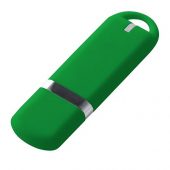 USB-флешка на 8 ГБ 3.0 USB, с покрытием soft-touch, зеленый (8Gb), арт. 019292703