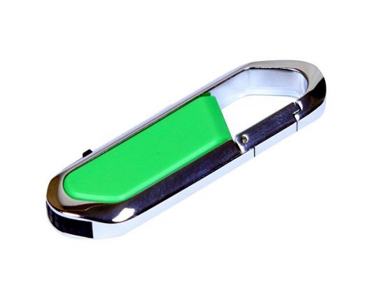 Флешка в виде карабина, 8 Гб, зеленый/серебристый (8Gb), арт. 019284603