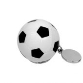 Флешка в виде футбольного мяча, 8 Гб, белый/черный (8Gb), арт. 019267603
