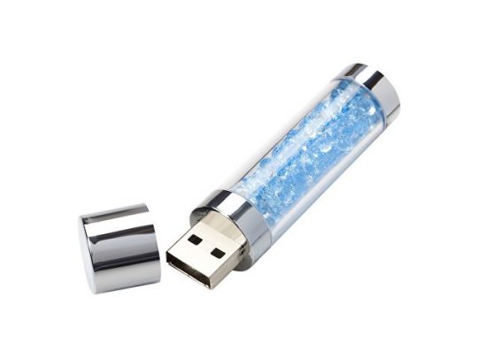 USB-флешка на 32 ГБ, micro USB, синий (32Gb), арт. 019298103