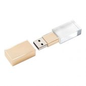 USB-флешка на 16 ГБ, золото (16Gb), арт. 019302203