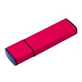 USB-флешка металлическая на 32ГБ с колпачком, красный (32Gb), арт. 019288103