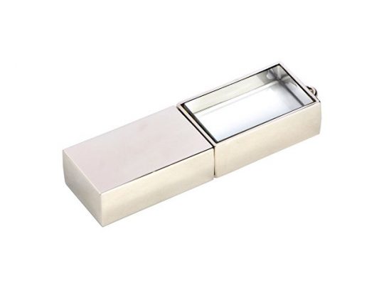 USB-флешка на 16 ГБ,  серебро (16Gb), арт. 019309003