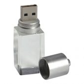 USB-флешка на 32 ГБ, micro USB  серебро (32Gb), арт. 019305603