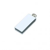Флешка с мини чипом, минимальный размер, цветной  корпус, 8 Гб, белый (8Gb), арт. 019283503