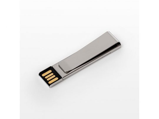 USB-флешка на 16 ГБ,  серебро (16Gb), арт. 019301703