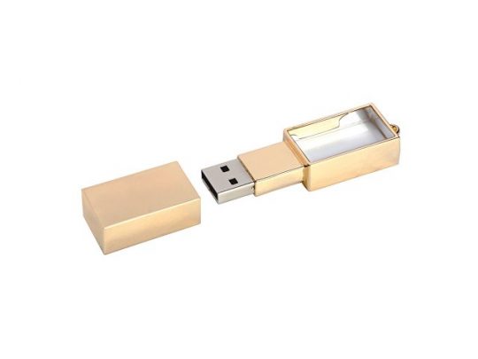 USB-флешка на 2 ГБ, золото (2Gb), арт. 019309303