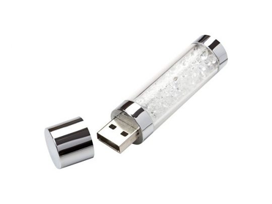 USB-флешка на 16 ГБ, micro USB, белый (16Gb), арт. 019298303