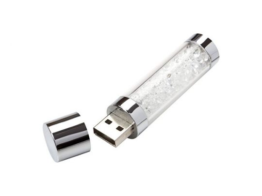 USB-флешка на 32 ГБ, micro USB, белый (32Gb), арт. 019298203