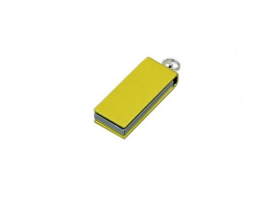 Флешка с мини чипом, минимальный размер, цветной  корпус, 8 Гб, желтый (8Gb), арт. 019283203